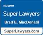 SuperLawyers Badge For Brad MacDonald