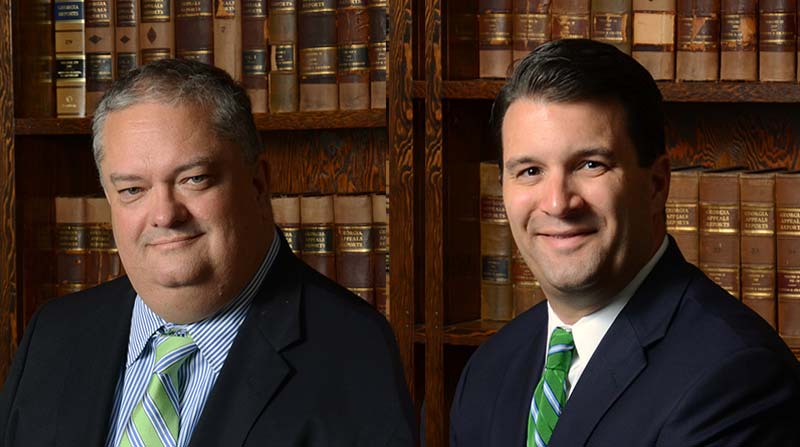 Attorneys Vic Hill and Brad MacDonald
